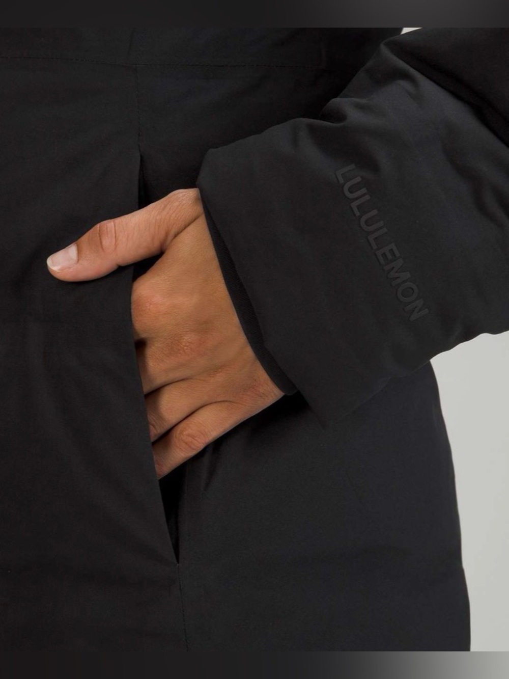 NWOT New Lululemon StretchSeal Sleet Street Jacket Black - Picture 4 of 12